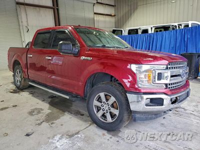 Czwarte zdjęcie samochodu z boku: 2018 FORD F150 SUPERCREW VIN:1FTEW1E53JFB34417 - miniatura