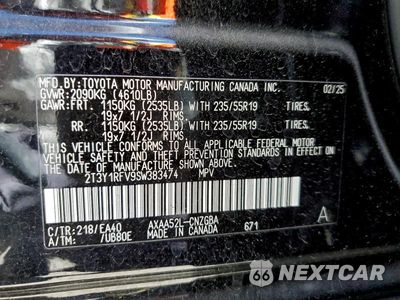 Zdjęcie 13 z 13 samochodu: 2025 TOYOTA RAV4 LIMITED VIN:2T3Y1RFV9SW383474 - miniatura