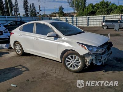 Czwarte zdjęcie samochodu z boku: 2022 HYUNDAI ACCENT SE VIN:3KPC24A61NE189998 - miniatura