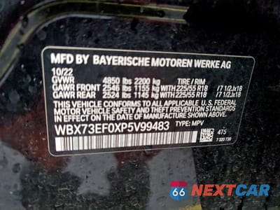 Zdjęcie 13 z 13 samochodu: 2023 BMW X1 XDRIVE28I VIN:WBX73EF0XP5V99483 - miniatura