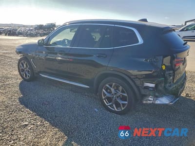 Drugie zdjęcie samochodu z przodu: 2022 BMW X3 SDRIVE30I VIN:5UX43DP06N9L57917 - miniatura