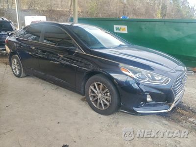 Czwarte zdjęcie samochodu z boku: 2019 HYUNDAI SONATA SE VIN:5NPE24AF6KH819529 - miniatura