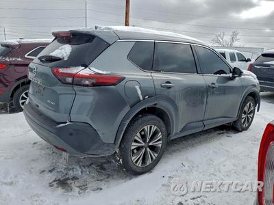 Trzecie zdjęcie samochodu z tyłu: 2021 NISSAN ROGUE SV VIN:5N1AT3BB7MC706605 - miniatura