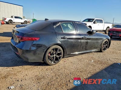 Trzecie zdjęcie samochodu z tyłu: 2020 ALFA ROMEO GIULIA VIN:ZARFAMANXL7623913 - miniatura