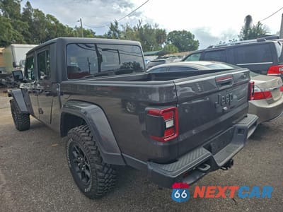 Trzecie zdjęcie samochodu z tyłu: 2024 JEEP GLADIATOR SPORT VIN:1C6HJTAG2RL117109 - miniatura