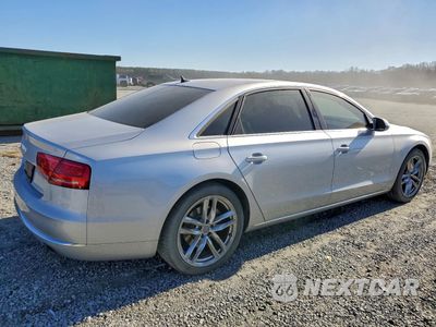 Trzecie zdjęcie samochodu z tyłu: 2014 AUDI A8 L QUATTRO VIN:WAURGAFDXEN004664 - miniatura