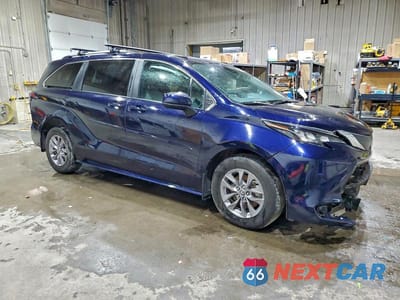 Czwarte zdjęcie samochodu z boku: 2025 TOYOTA SIENNA LE 8-PASSENGER VIN:5TDKSKFC5SS163145 - miniatura