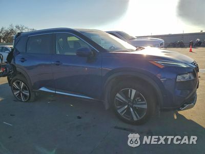 Czwarte zdjęcie samochodu z boku: 2023 NISSAN ROGUE PLATINUM VIN:JN8BT3DD2PW309768 - miniatura
