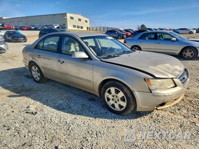 Czwarte zdjęcie samochodu z boku: 2009 HYUNDAI SONATA GLS VIN:5NPET46CX9H424680 - miniatura