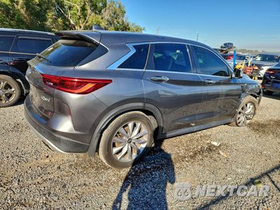 Trzecie zdjęcie samochodu z tyłu: 2021 INFINITI QX50 PURE VIN:3PCAJ5AA2MF125692 - miniatura