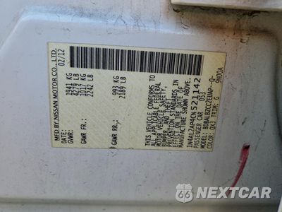 Zdjęcie 12 z 14 samochodu: 2012 NISSAN ALTIMA BASE VIN:1N4AL2AP4CN521142 - miniatura