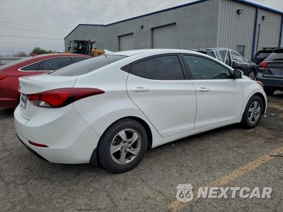 Trzecie zdjęcie samochodu z tyłu: 2015 HYUNDAI ELANTRA SE VIN:5NPDH4AE1FH645828 - miniatura