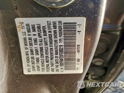 Zdjęcie 13 z 13 samochodu: 2015 HONDA CIVIC HYBRID VIN:19XFB4F2XFE000219 - miniatura