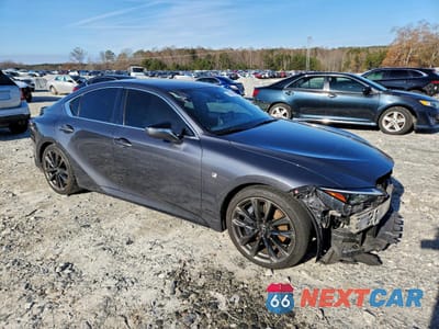 Czwarte zdjęcie samochodu z boku: 2021 LEXUS IS 350 F SPORT VIN:JTHGZ1B21M5045366 - miniatura