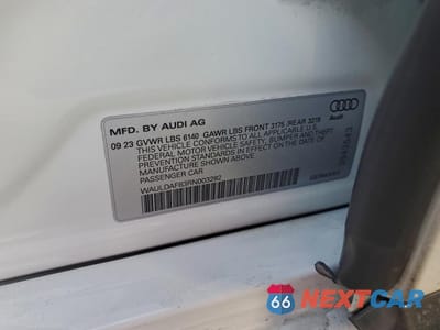 Zdjęcie 13 z 13 samochodu: 2024 AUDI A8 L VIN:WAULDAF83RN003282 - miniatura
