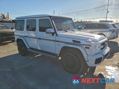 Czwarte zdjęcie samochodu z boku: 2017 MERCEDES BENZ G 63 AMG VIN:WDCYC7DF1HX266156 - miniatura
