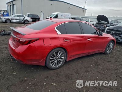 Trzecie zdjęcie samochodu z tyłu: 2022 INFINITI Q50 LUXE VIN:JN1EV7BP4NM311718 - miniatura