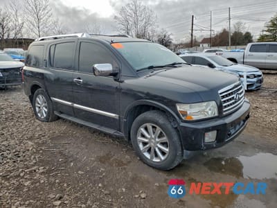 Czwarte zdjęcie samochodu z boku: 2010 INFINITI QX56 VIN:5N3ZA0NE2AN904139 - miniatura