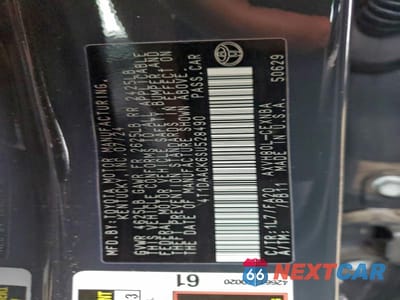 Zdjęcie 12 z 12 samochodu: 2025 TOYOTA CAMRY XSE VIN:4T1DAACK6SU528490 - miniatura