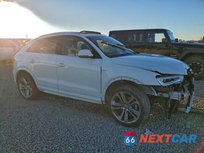 Czwarte zdjęcie samochodu z boku: 2018 AUDI Q3 PREMIUM PLUS VIN:WA1JCCFS9JR034399 - miniatura