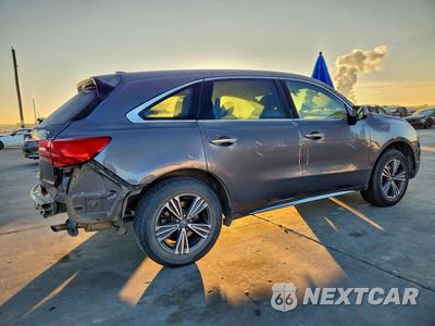 Trzecie zdjęcie samochodu z tyłu: 2017 ACURA MDX VIN:5FRYD3H36HB012818 - miniatura