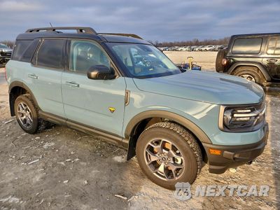 Czwarte zdjęcie samochodu z boku: 2022 FORD BRONCO SPORT BADLANDS VIN:3FMCR9D93NRD80325 - miniatura
