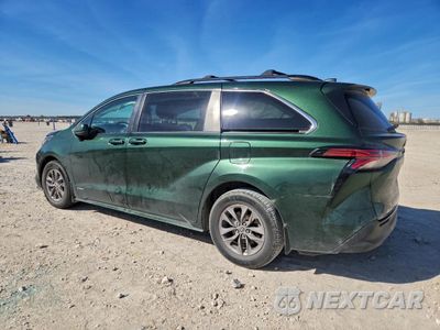 Drugie zdjęcie samochodu z przodu: 2021 TOYOTA SIENNA LE VIN:5TDKRKEC9MS023759 - miniatura