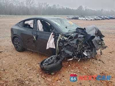 Czwarte zdjęcie samochodu z boku: 2024 TESLA MODEL Y VIN:7SAYGDEE3RA318297 - miniatura