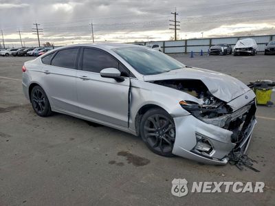 Czwarte zdjęcie samochodu z boku: 2019 FORD FUSION SE VIN:3FA6P0HD8KR135233 - miniatura