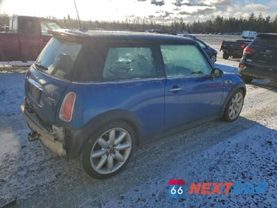 Trzecie zdjęcie samochodu z tyłu: 2006 MINI COOPER S VIN:WMWRE33536TJ33227 - miniatura