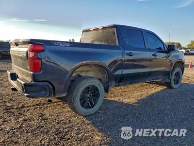 Trzecie zdjęcie samochodu z tyłu: 2023 CHEVROLET SILVERADO K1500 LT TRAIL BOSS VIN:3GCPDFEK2PG266027 - miniatura