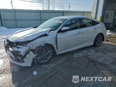 2021 HONDA CIVIC EX 19XFC1F34ME011640 - główne zdjęcie licytacji z USA - miniatura
