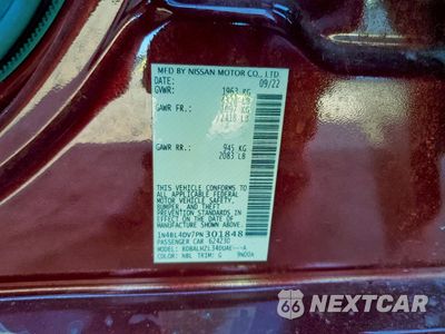Zdjęcie 12 z 14 samochodu: 2023 NISSAN ALTIMA SV VIN:1N4BL4DV7PN301848 - miniatura
