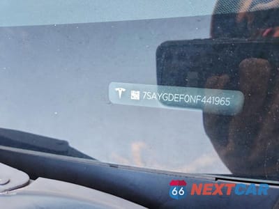 Zdjęcie 12 z 12 samochodu: 2022 TESLA MODEL Y VIN:7SAYGDEF0NF441965 - miniatura
