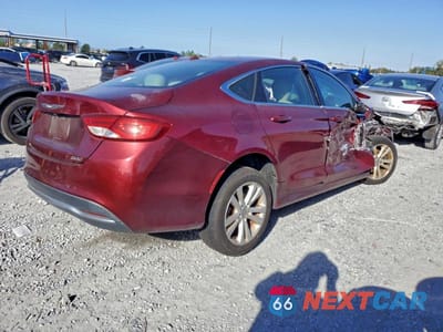 Trzecie zdjęcie samochodu z tyłu: 2015 CHRYSLER 200 LIMITED VIN:1C3CCCAB9FN619170 - miniatura