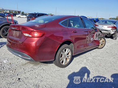 Trzecie zdjęcie samochodu z tyłu: 2015 CHRYSLER 200 LIMITED VIN:1C3CCCAB9FN619170 - miniatura