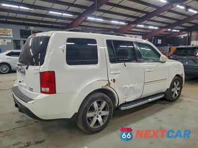 Trzecie zdjęcie samochodu z tyłu: 2012 HONDA PILOT TOURING VIN:5FNYF4H91CB052836 - miniatura