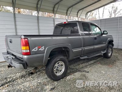 Trzecie zdjęcie samochodu z tyłu: 2002 CHEVROLET SILVERADO K2500 HEAVY DUTY VIN:1GCHK29U82E241129 - miniatura