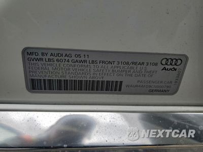 Zdjęcie 12 z 14 samochodu: 2012 AUDI A8 L QUATTRO VIN:WAUR4AFD9CN000790 - miniatura