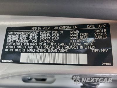 Zdjęcie 14 z 15 samochodu: 2017 VOLVO XC60 T5 DYNAMIC VIN:YV440MDR4H2222667 - miniatura