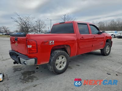 Trzecie zdjęcie samochodu z tyłu: 2012 CHEVROLET SILVERADO K1500 LT VIN:3GCPKSE72CG276979 - miniatura