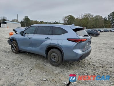 Drugie zdjęcie samochodu z przodu: 2024 TOYOTA HIGHLANDER LE VIN:5TDKDRAH6RS529193 - miniatura