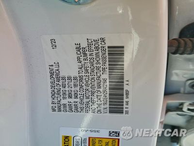 Zdjęcie 12 z 15 samochodu: 2024 ACURA INTEGRA VIN:19UDE4H25RA021645 - miniatura