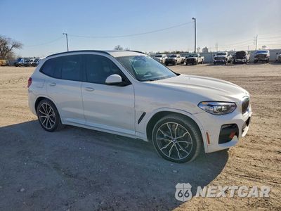 Czwarte zdjęcie samochodu z boku: 2020 BMW X3 SDRIVE30I VIN:5UXTY3C0XLLE54702 - miniatura