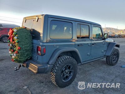 Trzecie zdjęcie samochodu z tyłu: 2024 JEEP WRANGLER SPORT VIN:1C4PJXDG7RW320602 - miniatura