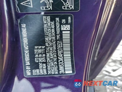 Zdjęcie 12 z 12 samochodu: 2023 BMW M240XI VIN:3MW53CM04P8D76531 - miniatura