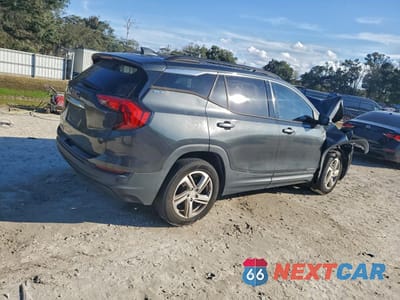Trzecie zdjęcie samochodu z tyłu: 2018 GMC TERRAIN SLE VIN:3GKALMEV3JL181014 - miniatura