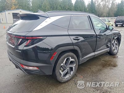 Trzecie zdjęcie samochodu z tyłu: 2024 HYUNDAI TUCSON SEL CONVENIENCE VIN:KM8JCCD15RU140756 - miniatura