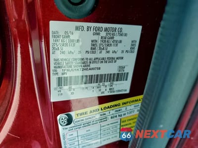 Zdjęcie 13 z 13 samochodu: 2017 FORD EXPEDITION LIMITED VIN:1FMJU1KT2HEA00758 - miniatura