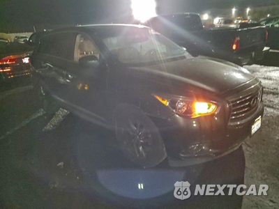 Czwarte zdjęcie samochodu z boku: 2013 INFINITI JX35 VIN:5N1AL0MN6DC306492 - miniatura